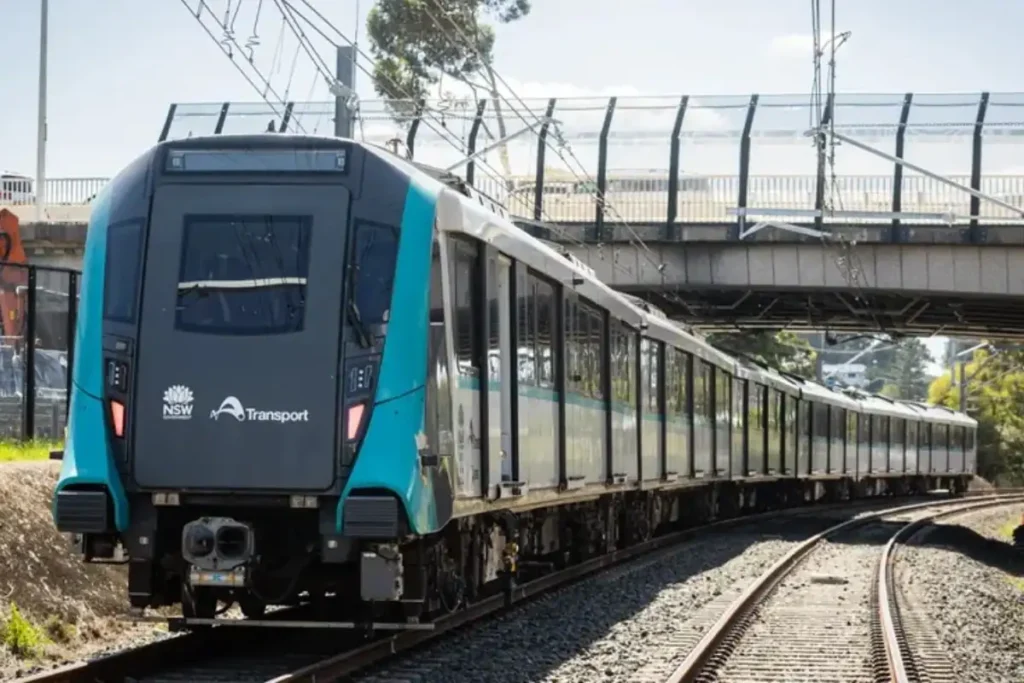 Southwest Metro train testing hits 100 km/h in Sydney Southwest Metro train testing hits 100 km/h in Sydney