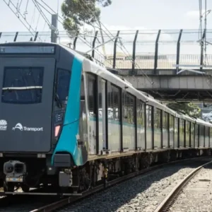 Southwest Metro train testing hits 100 km/h in Sydney