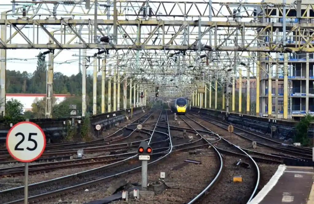 Storm Claudia Disruption Blocks Key Manchester Rail Link Storm Claudia Disruption Blocks Key Manchester Rail Link