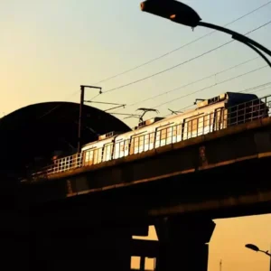 Chennai Metro Kathipara curve becomes sharpest 413 m span