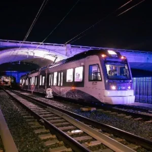 Purple Line light rail vehicle delivery reaches final LRV