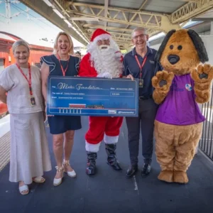 Queensland Rail Santa Steam Express raises more than $20,000