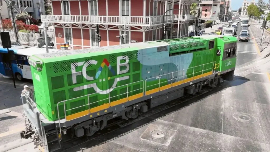 FCAB hydrogen locomotive enters service in Chile FCAB hydrogen locomotive enters service in Chile
