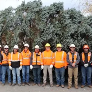 Union Pacific Omaha Christmas tree: 50 years at Durham