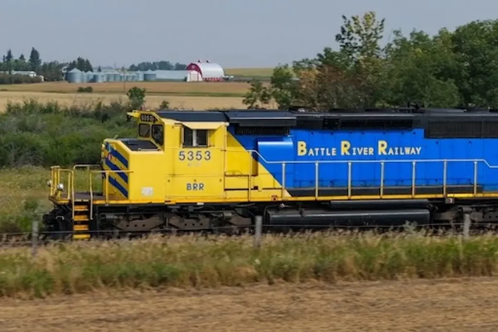 Battle River Railway wheat shipments support rural Alberta Battle River Railway wheat shipments support rural Alberta
