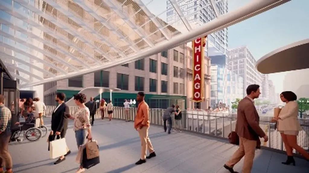 New State/Lake Loop Elevated station replacement timeline New State/Lake Loop Elevated station replacement timeline