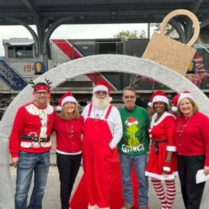 UPVETS Houston Toys for Tots toy drive on Union Pacific