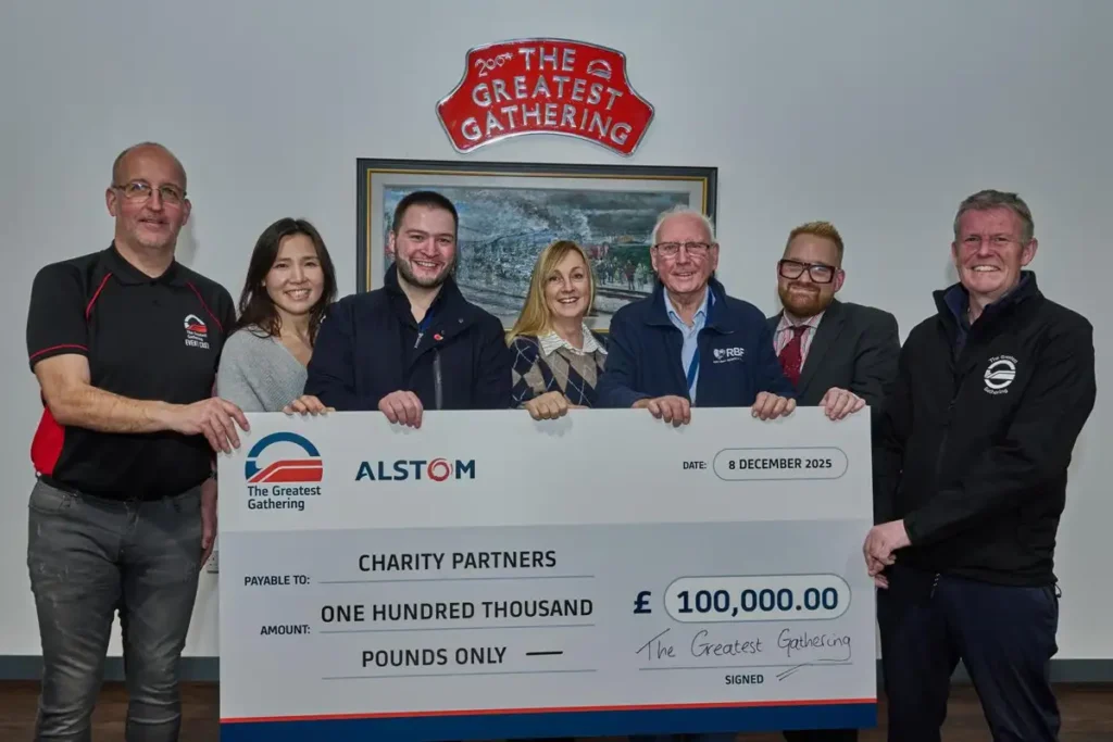 Alstom The Greatest Gathering: record charity rail festival Alstom The Greatest Gathering: record charity rail festival