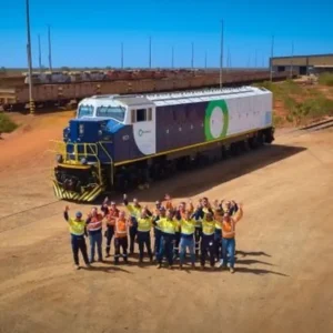 Fortescue battery-electric locomotives: delivery and launch plans