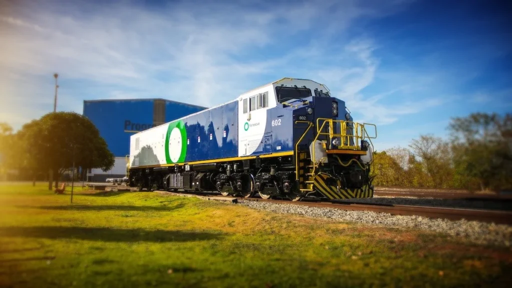Largest battery electric locomotive arrives for Fortescue Largest battery electric locomotive arrives for Fortescue