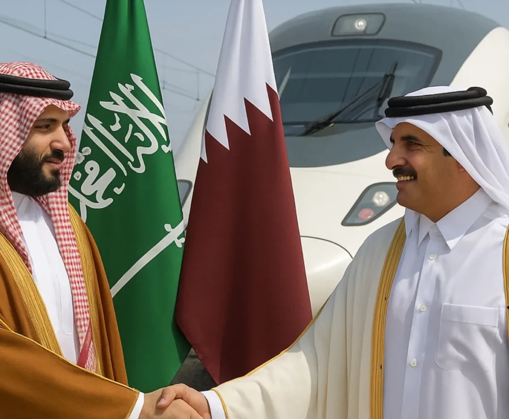 Saudi Arabia Qatar high-speed rail: Riyadh–Doha link