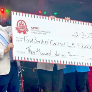 CPKC Holiday Train Simmesport stop raises $7,000+