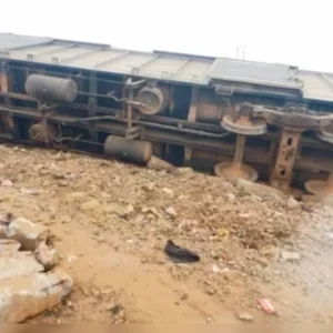 NRC evacuation of derailed train triggers road gridlock