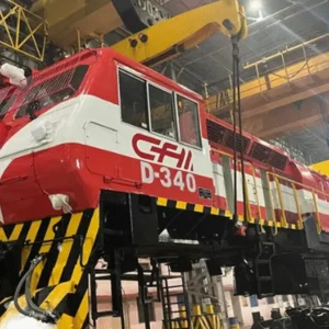 BLW 3300 HP locomotive export to Mozambique reaches No. 6