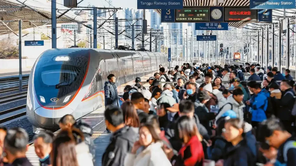 China railway passenger traffic: record in 11 months China railway passenger traffic: record in 11 months