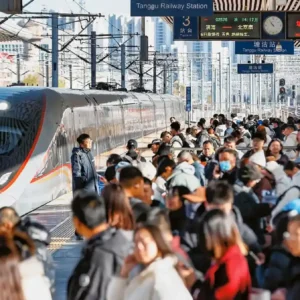 China railway passenger traffic: record in 11 months