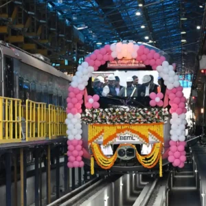 BEML driverless metro train for Bengaluru: 5RS-DM
