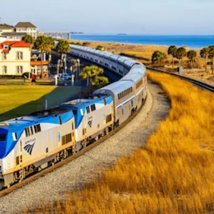 Amtrak Mardi Gras line: Gulf Coast winter train trip