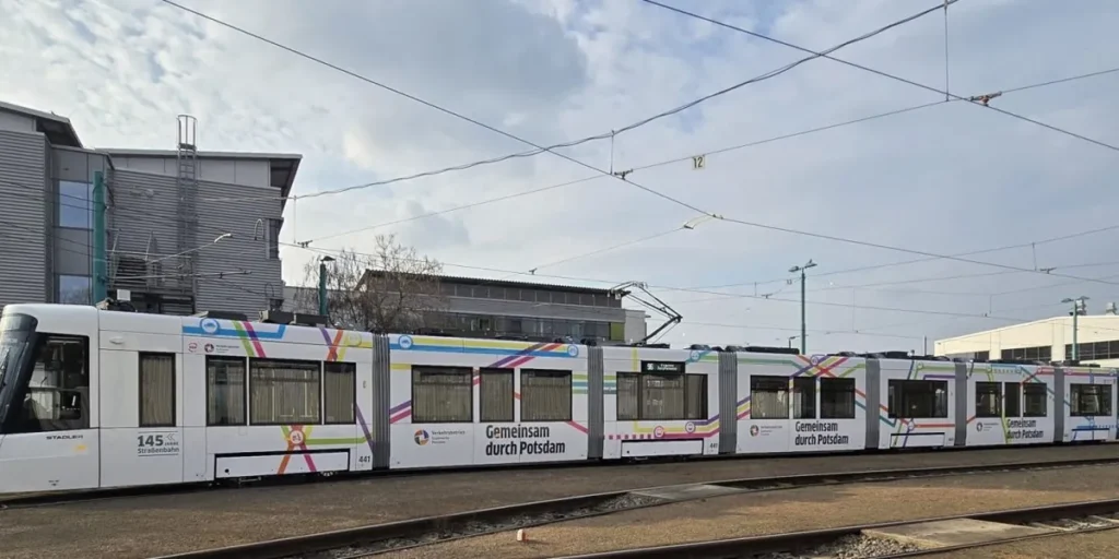 Potsdam TramLink trams start running with ViP in Germany Potsdam TramLink trams start running with ViP in Germany