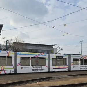 Potsdam TramLink trams start running with ViP in Germany