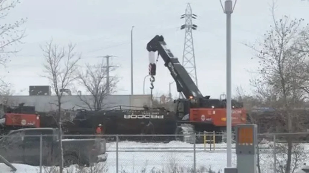 CN Rail derailment Winnipeg update: 10 cars off tracks CN Rail derailment Winnipeg update: 10 cars off tracks