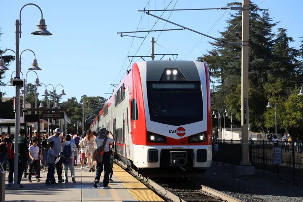 Caltrain electrification boosts ridership and frequency