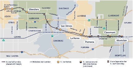 Pomona–Claremont light rail extension: Parsons hired