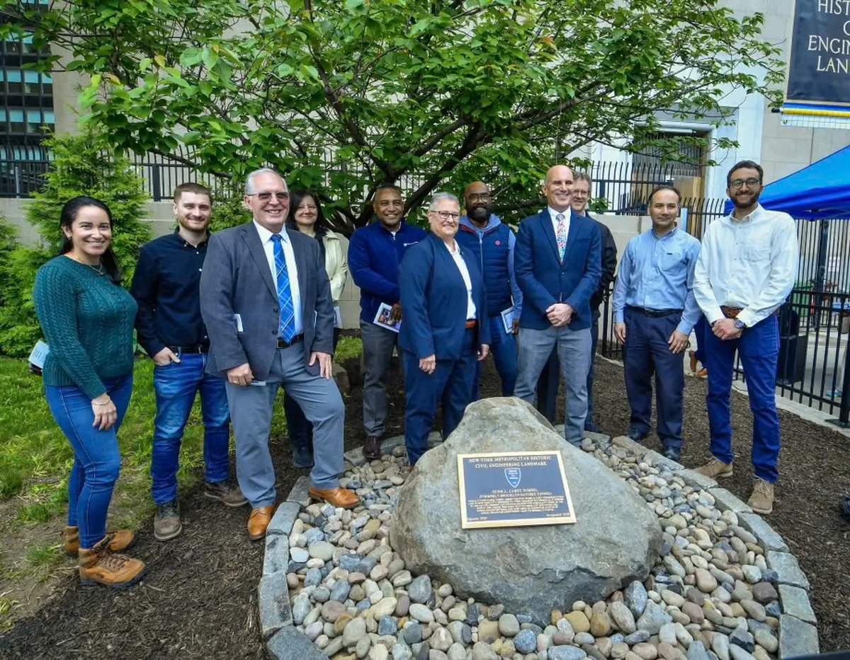 Hugh L. Carey Tunnel gets ASCE landmark recognition