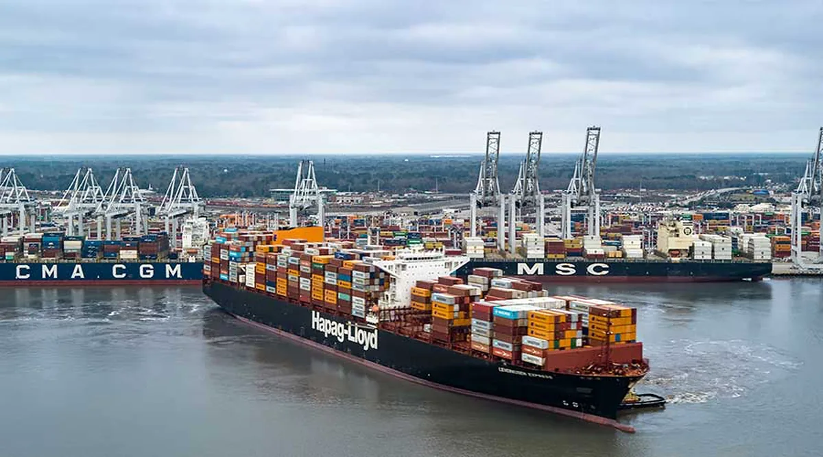 Savannah container traffic drops 14% in April Savannah container traffic drops 14% in April
