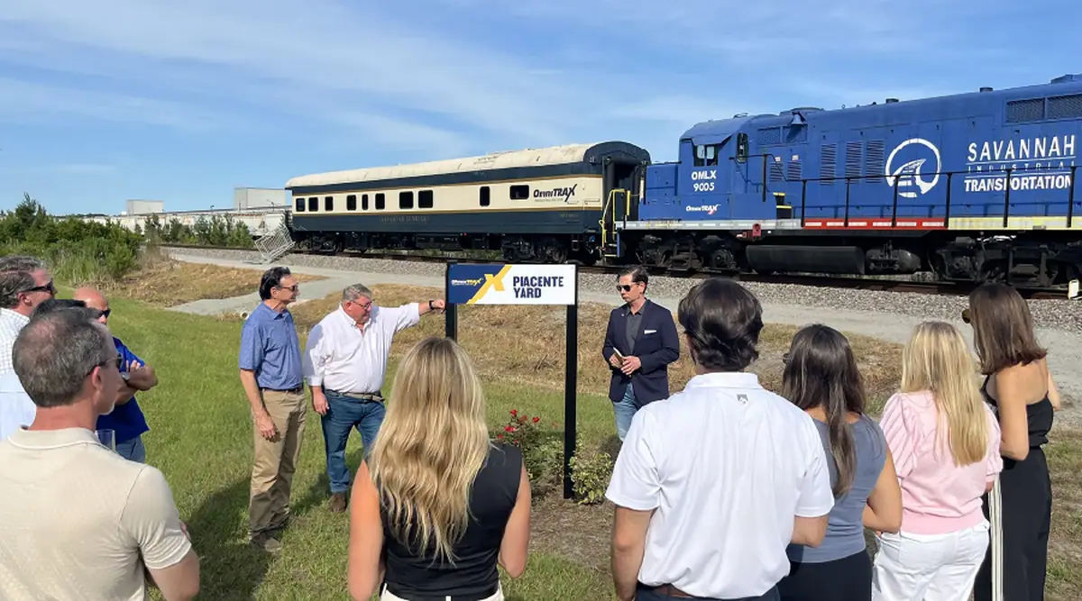 OmniTRAX SIT rail yard honors Dean Piacente OmniTRAX SIT rail yard honors Dean Piacente