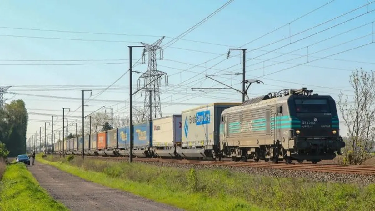 CargoBeamer Calais–Perpignan intermodal trains expand