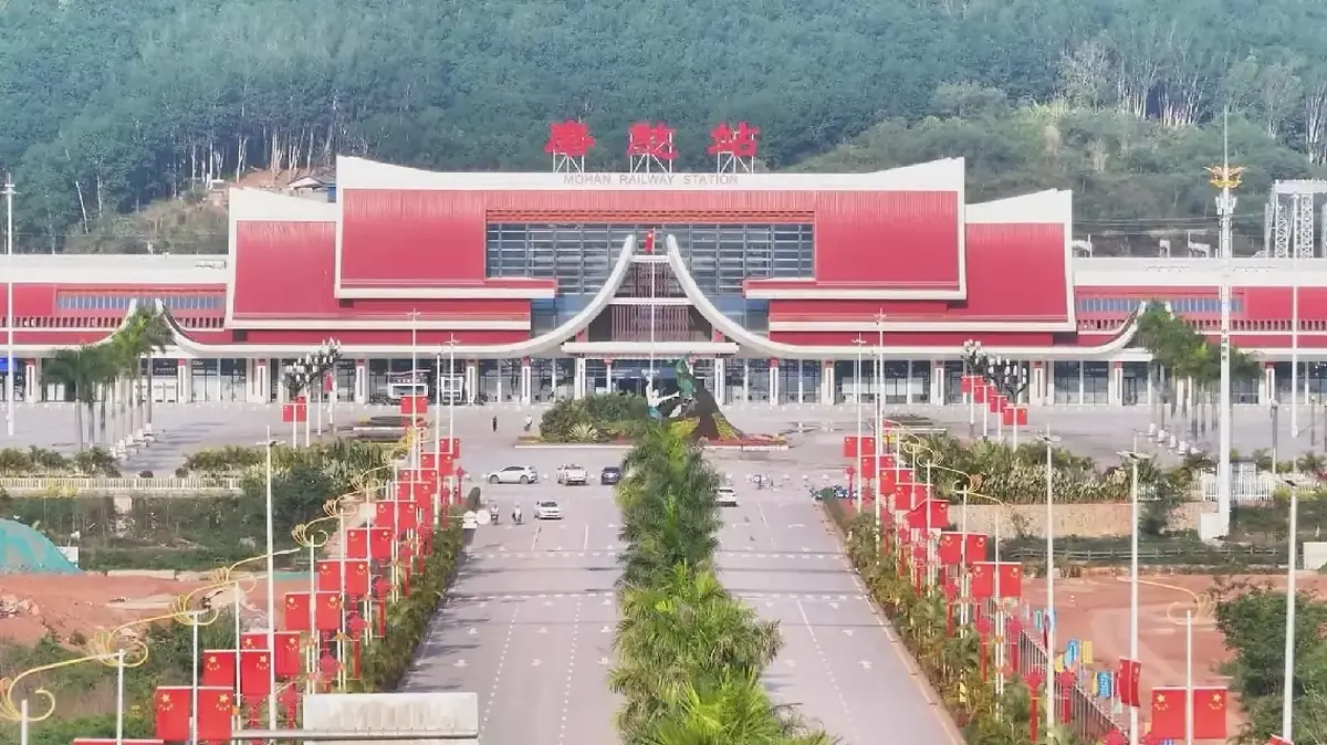 China-Laos Railway Drives Mohan Trade Growth