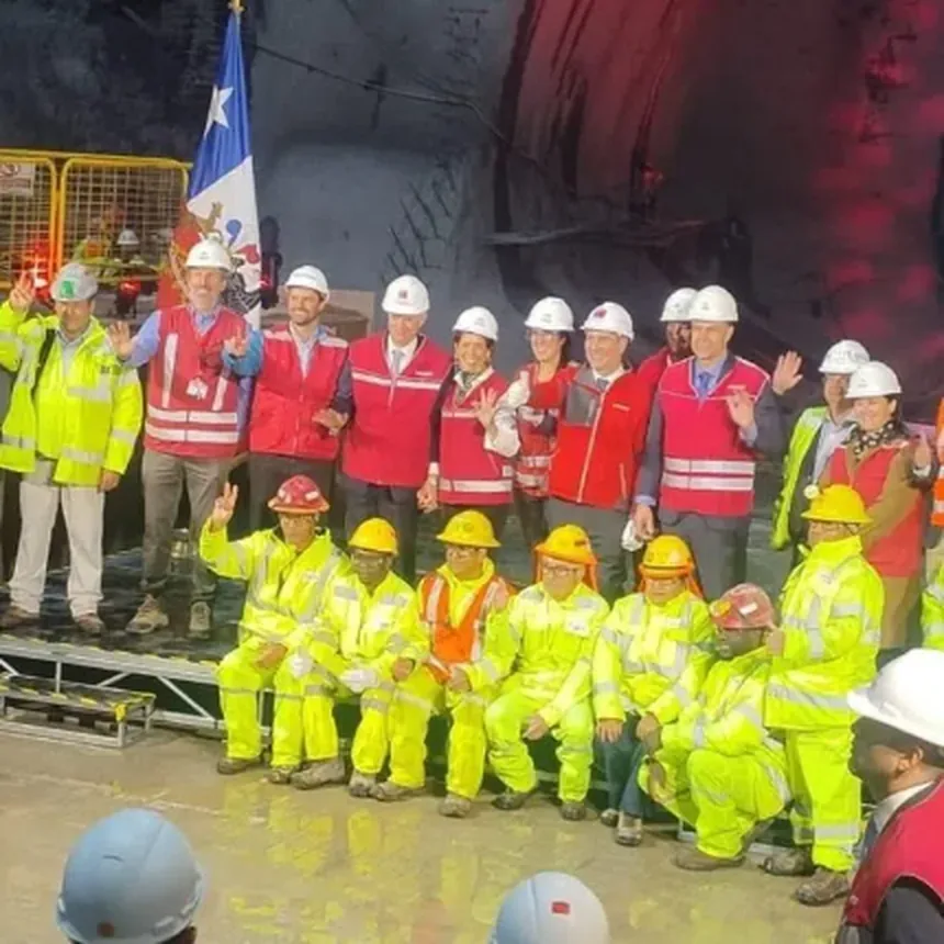 Santiago Metro Line 7 Records Tunnel Breakthrough Santiago Metro Line 7 Records Tunnel Breakthrough