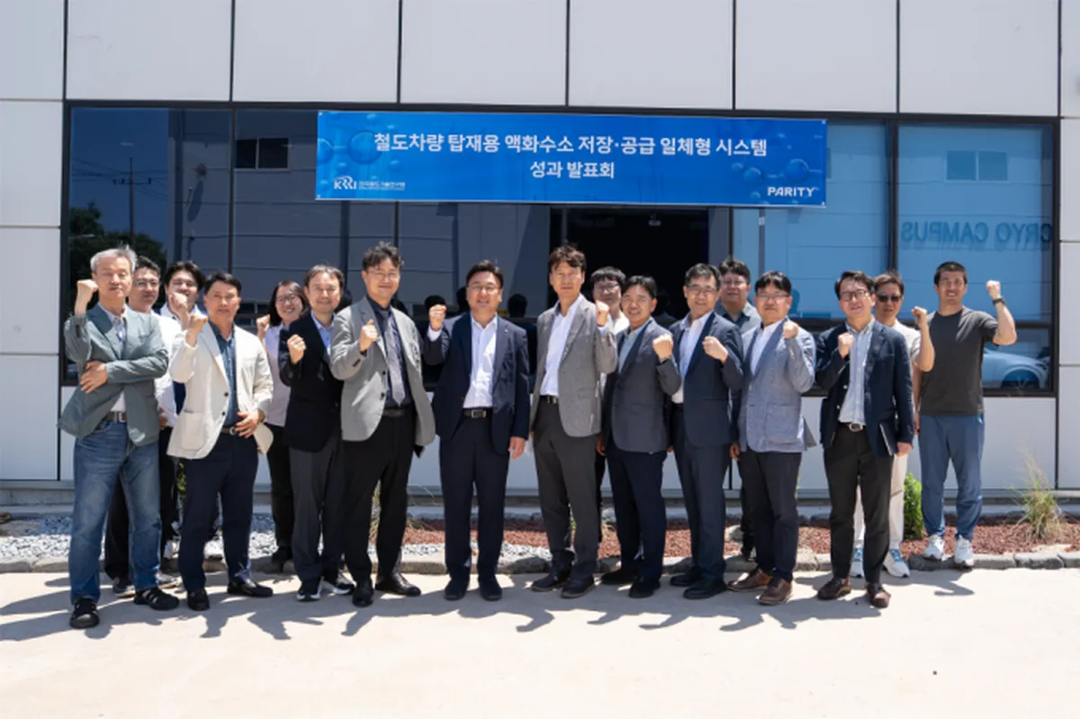 KRRI advances hydrogen train propulsion system KRRI advances hydrogen train propulsion system