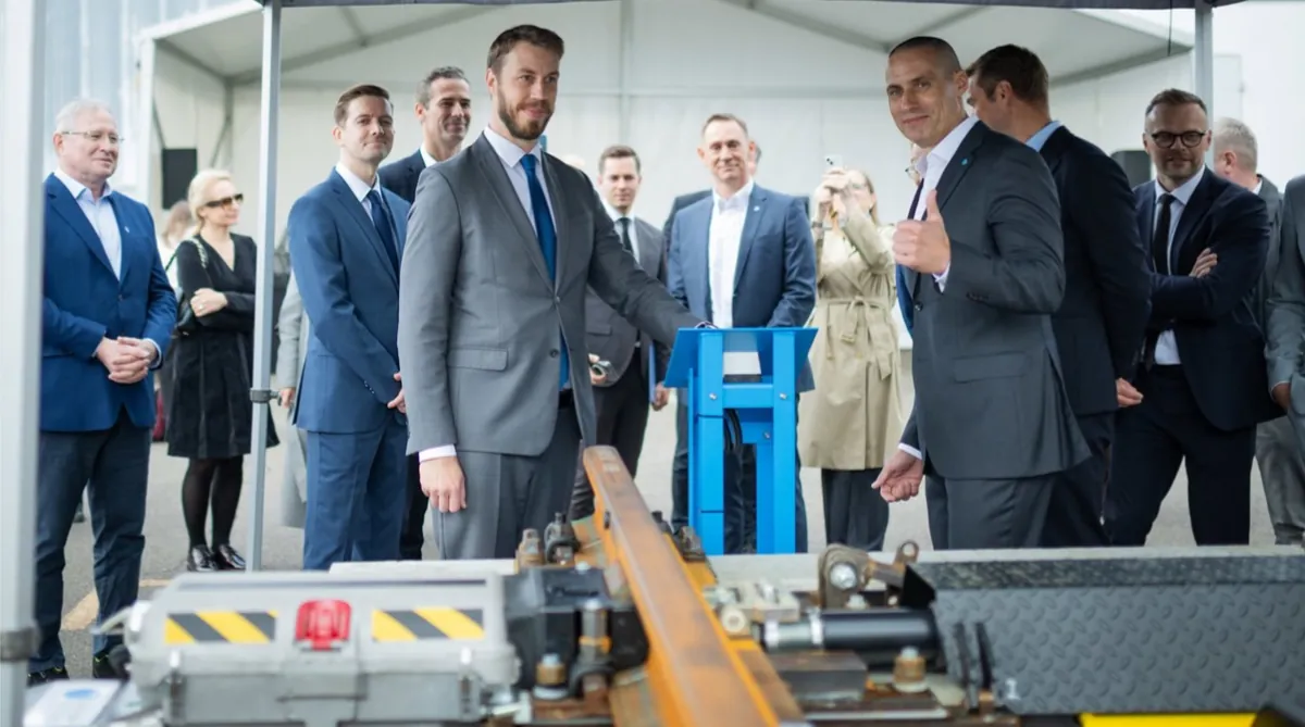 Виробництво стрілочних переводів Rail Baltica стартувало в Литві Виробництво стрілочних переводів Rail Baltica стартувало в Литві