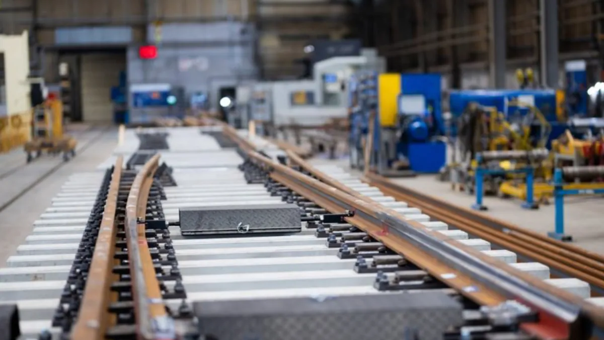Виробництво стрілочних переводів Rail Baltica стартувало в Литві Виробництво стрілочних переводів Rail Baltica стартувало в Литві