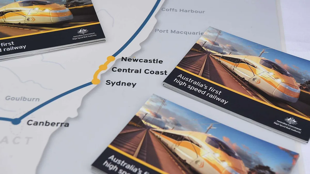 HSRA high-speed rail project materials Official HSRA project materials and high-speed rail map
