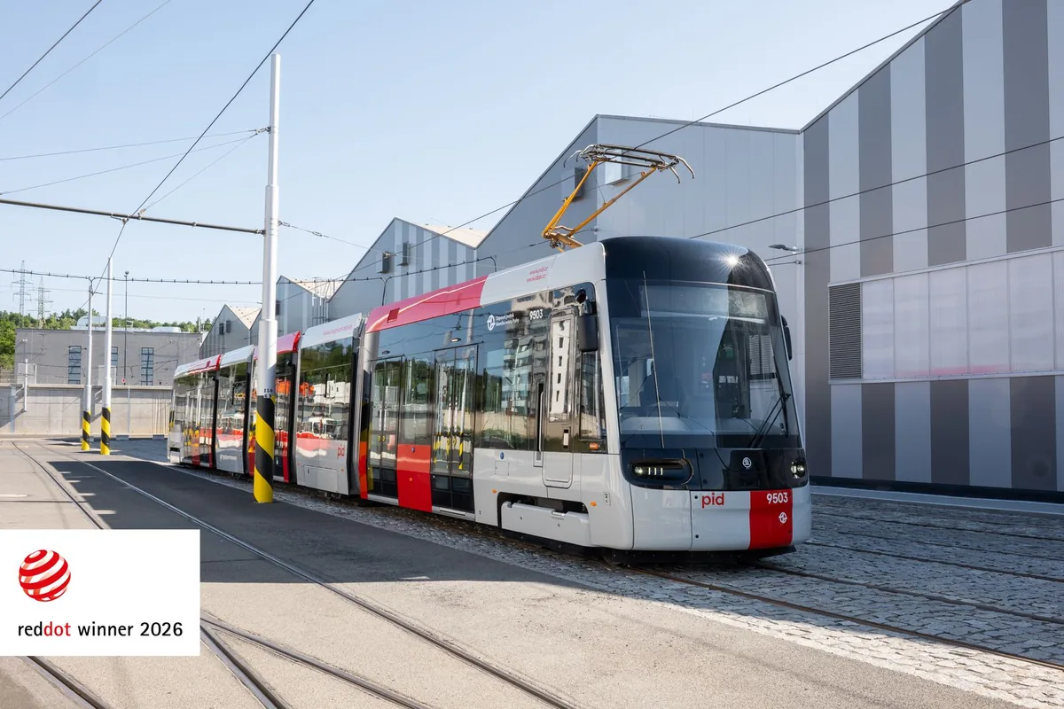 Трамвай Škoda ForCity Plus 52T отримав Red Dot