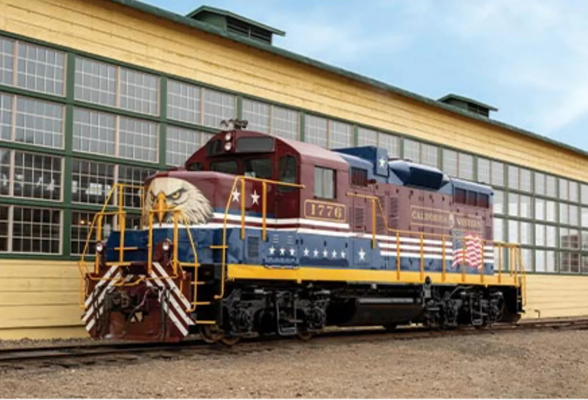 Commemorative locomotives mark U.S. 250th Commemorative locomotives mark U.S. 250th