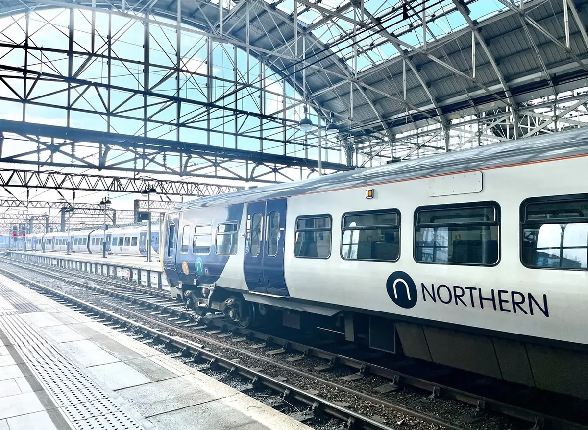 Northern train at Manchester Piccadilly Northern train at Manchester Piccadilly