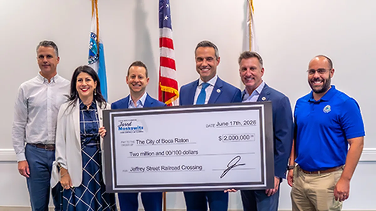 Boca Raton rail crossing upgrades funded Boca Raton rail crossing upgrades funded
