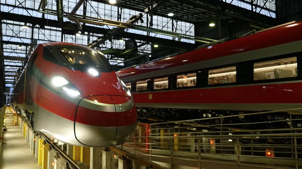 Hitachi Rail ETR1000 Frecciarossa 1000 high-speed train