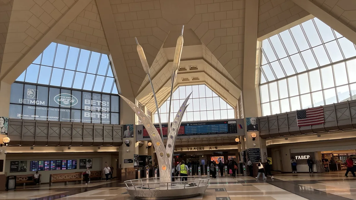 Secaucus Junction concourse Secaucus Junction concourse serving NJ Transit trains