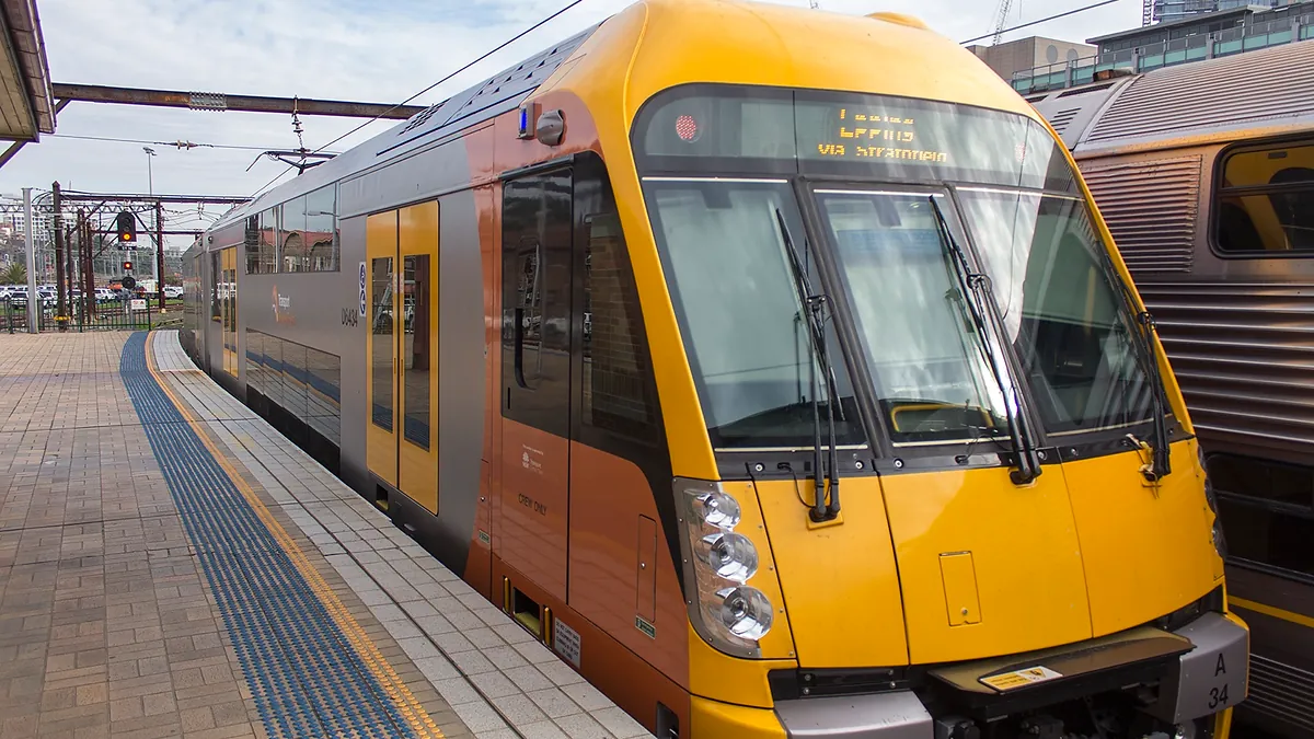 Sydney Trains Waratah at Central Station Sydney Trains Waratah A set at Central Station