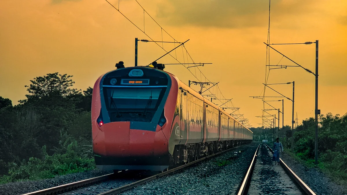 Vande Bharat Express train in India
