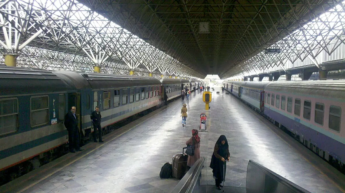 Tehran Railway Station Tehran Railway Station in Iran