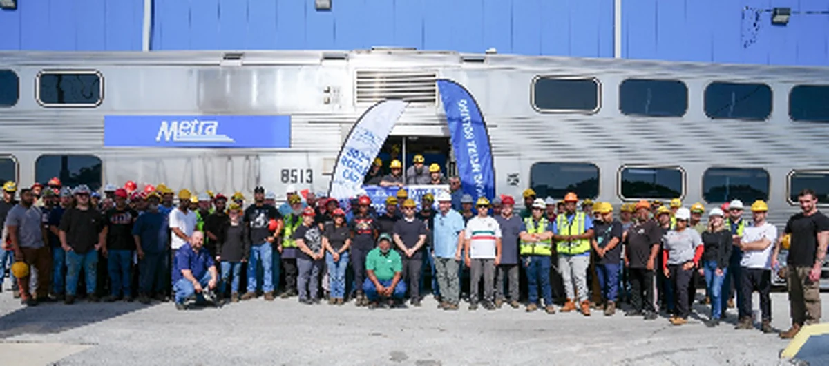 Metra Railcar Rehabilitation Reaches 302 Cars Metra Railcar Rehabilitation Reaches 302 Cars