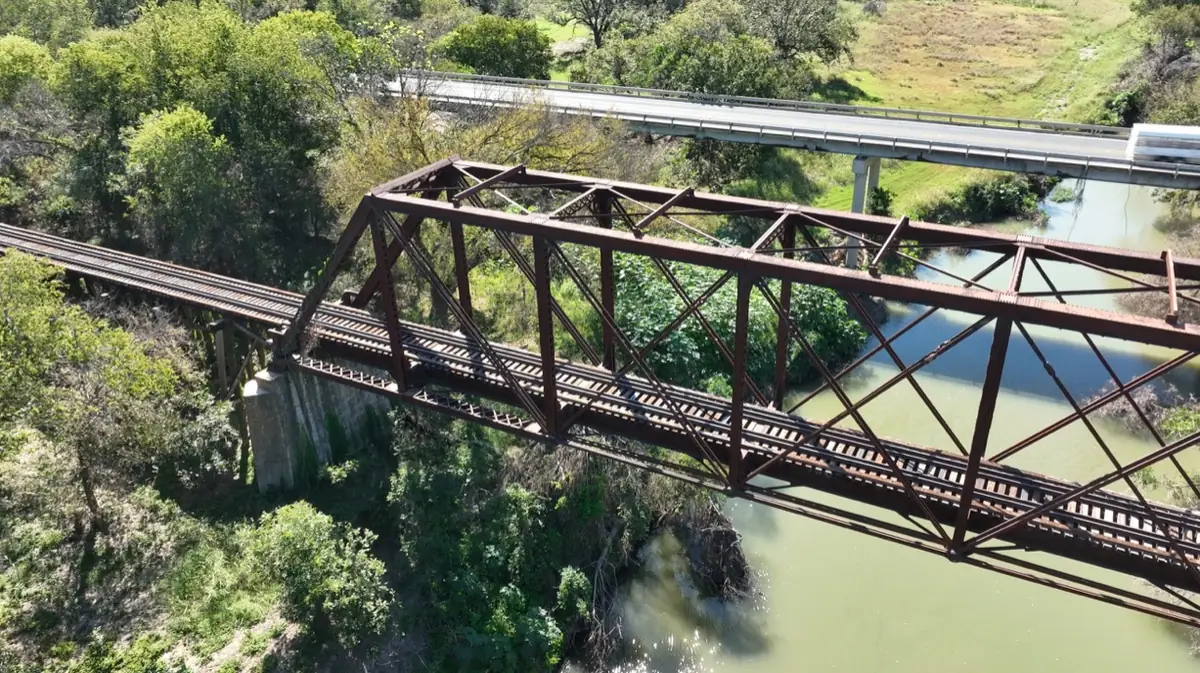 San Saba Bridge on the restored CTXR rail corridor