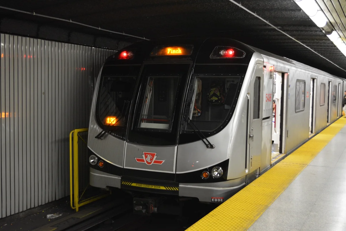 Toronto Rocket train at Finch Station