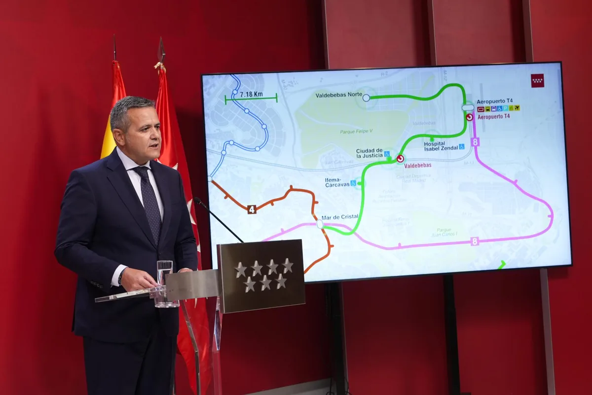 Madrid Metro Line 11 route briefing Official briefing with the planned Madrid Metro Line 11 route map
